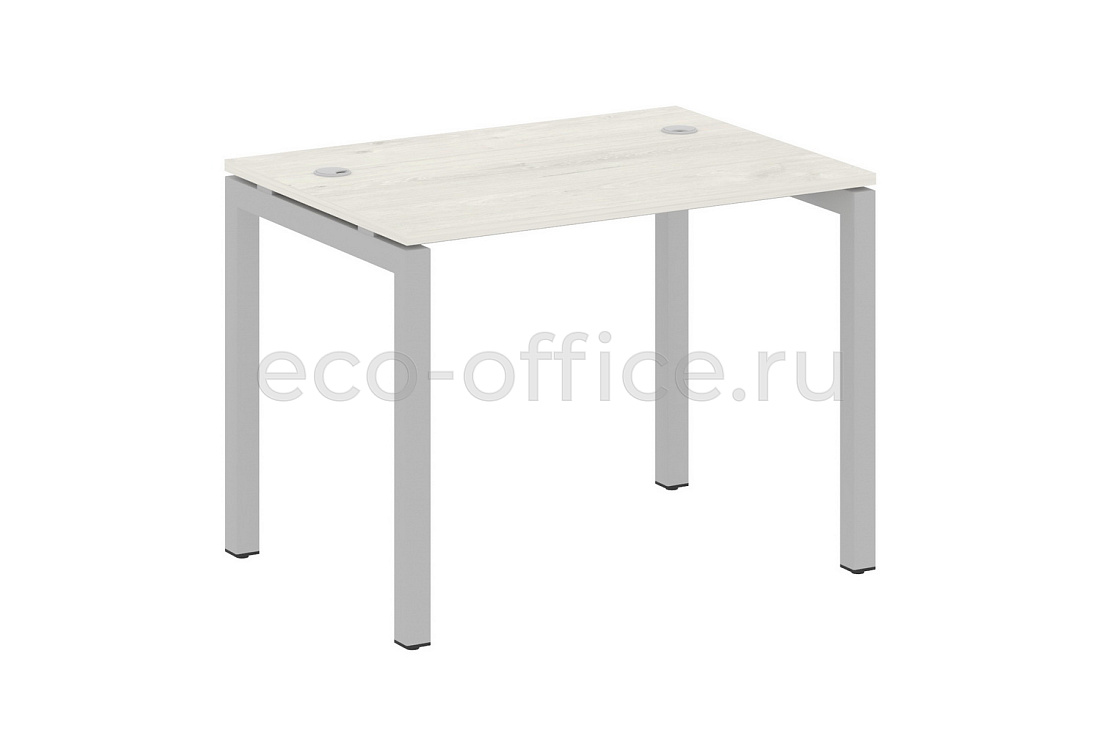 Стол письменный METAL SYSTEM QUATTRO 5x5 50БП.СП-1 Дуб Наварра / Серый металл купить в Севастополе