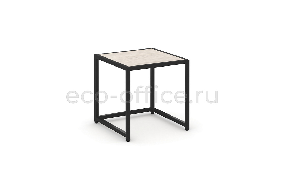 Стол журнальный LOFT VR.L-SJK-40 Денвер Светлый / Чёрный металл купить в Севастополе