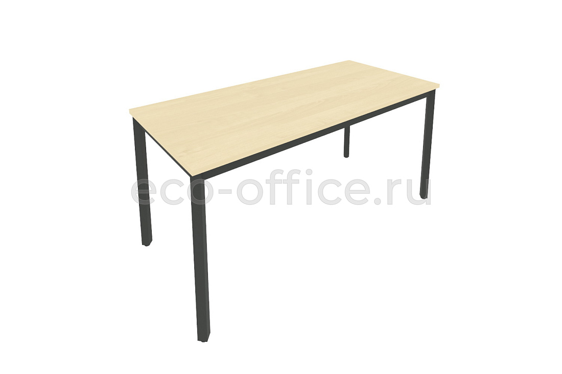 Стол письменный на металлокаркасе SLIM SYSTEM С.СП-6 Клён / Антрацит металл купить в Севастополе