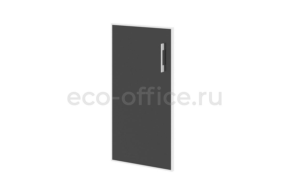 Дверь низкая стеклянная левая YALTA LT.S-3 R (L) black Чёрное стекло купить в Севастополе