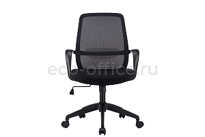 Кресло ECO-CHAIR W-207 Чёрный пластик / Чёрная сетка фото