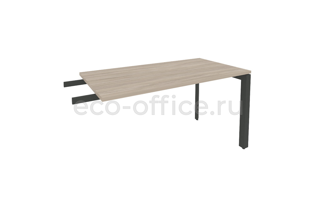 Брифинг-приставка на П-образном м/к ONIX O.MP-BR-13 Дуб Аттик / Антрацит металл  купить в Севастополе