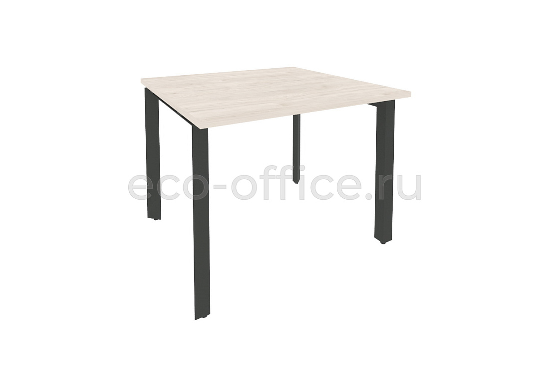 Стол переговорный (1 столешница) ONIX O.MP-PRG-1.1 Денвер Светлый / Антрацит металл купить в Севастополе