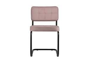 Комплект конференц-кресел ECO-CHAIR COLOMBO Comfort CLM-05 Розовый велюр / Чёрный металл фото