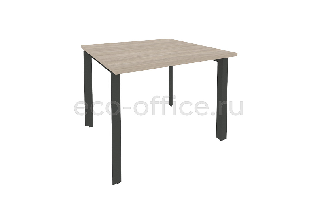 Стол переговорный (1 столешница) ONIX O.MP-PRG-1.1 Дуб Аттик / Антрацит металл  купить в Севастополе