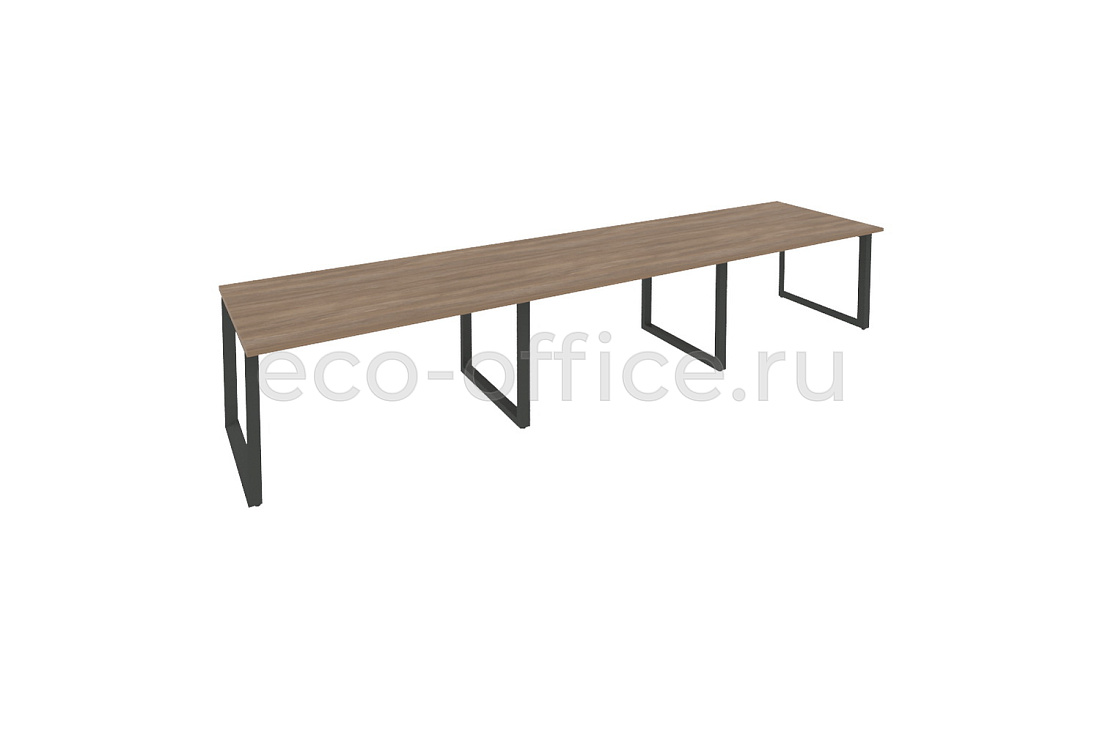 Стол переговорный (3 столешницы) ONIX O.MO-PRG-3.3 Дуб Аризона / Антрацит металл  купить в Севастополе