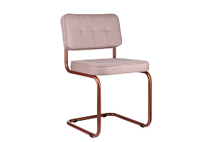 Комплект конференц-кресел ECO-CHAIR COLOMBO Comfort CLM-05 Розовый велюр / Терракот металл фото