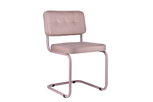 Комплект конференц-кресел ECO-CHAIR COLOMBO Comfort CLM-05 Розовый велюр / Фиолетовая пастель металл фото