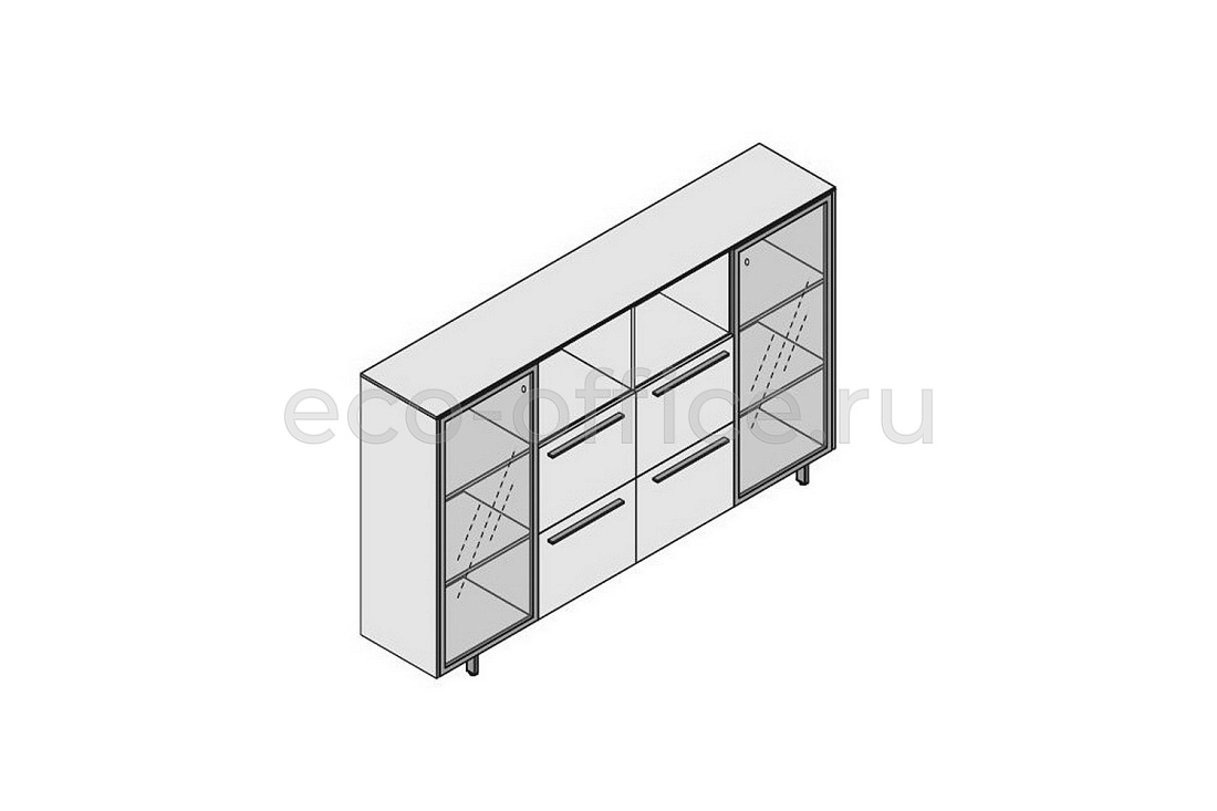 Шкаф высокий Monolitico E.O.S. 118263 Light Poplar (Cod.64)  стоимость