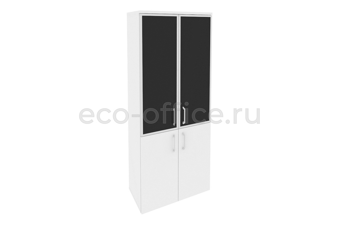 Шкаф высокий широкий ONIX O.ST-1.2 R black Белый Бриллиант купить в Севастополе