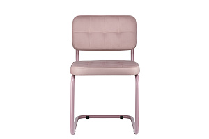 Комплект конференц-кресел ECO-CHAIR COLOMBO Comfort CLM-05 Розовый велюр / Фиолетовая пастель металл фото